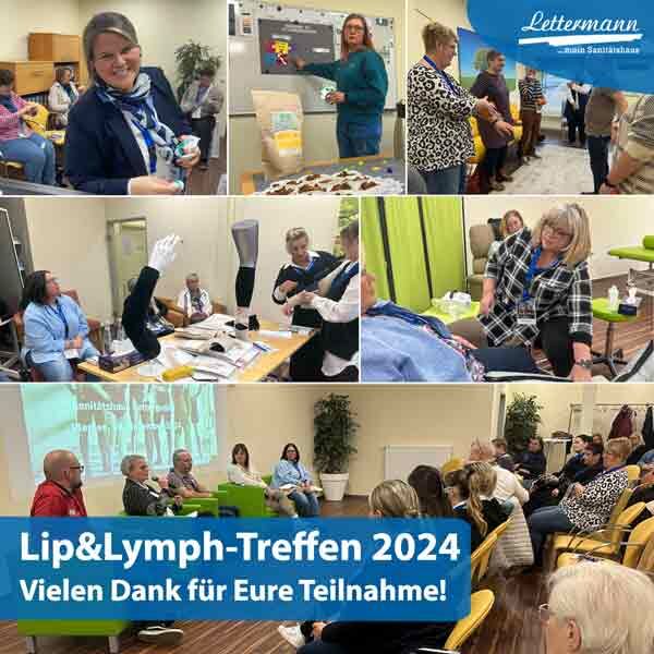 Lip&Lymph-Treffen Schwerpunkt Lymphödem Sanitätshaus Lettermann